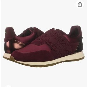 New Taryn Rose Burgundy Carson Sneakers 9.5 $165